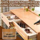 IZEJAZT Drawer Wax，Multi - Purpose Paste Wax and Lubricant for Wood Furniture, Doors and Drawers - Wood Wax, Door Hinge Lubricant, Wood Drawer Lubricant(4 Oz) IZEJAZT