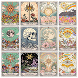 Diamond Art Kits for Adults Beginner, 12 Pack Sun and MoonDIY Modern Diamond Painting Kits 5D Diamond Dots Gem Art Crafts with Tools,Round Full Drill Funny Crafts for Home Wall Decor&Gift-9.8X13.8 in WUDWL