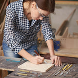 Colarr 10 Pcs Pen Kits for Wood Turning 7mm Slimline Pen Twist Kit with Refill Lathe Turning Supplies for Making Office Classroom Supplies DIY Friend Teacher Student Gifts(Silver) Colarr