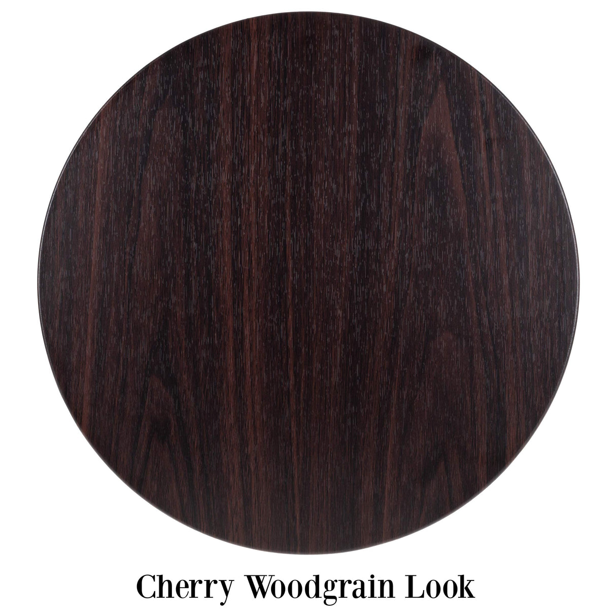 Lavish Home End Tables Set of 2 - Nesting Tables with Removable Wood Tops and Metal Basket Bases for Blanket Storage - Round Side Furniture for Living Room, Bedroom, or Home Office (Cherry/Black) Lavish Home