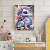 igoodom Diamond Art Kits for Adults, Unicorn Diamond Art Kits, Full Drill Round Unicorn Diamond Painting Kits, DIY Gem Art and Crafts for Home Wall Decor Gift 12x16inch igoodom