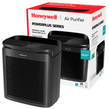 Honeywell PowerPlus HEPA Air Purifier for Home, Medium-Large Rooms, Reduces Allergens, Smoke, Wildfire Smoke, Pollen, Pet Dander and More, Black, HPA3100 Honeywell