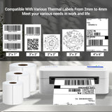 FLYFAR Bluetooth Thermal Shipping 4x6 Label Printer,Wireless Label Printer for Small Business,Support Windows,iOS,iPhone, Android,Used for Amazon,Shopify,Ebay,Ups,FedEx FLYFAR