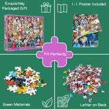 Puzzles for Adults 1000 Pieces, Cat Basketball Fun Jigsaw Puzzles Challenging Game, Puzzles Interlock Perfectly No Dust, for House Decoration, Party Toy for Kids Parents TangMosaic