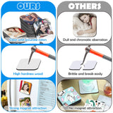Sublimation Blank Fridge Magnets for Home Kitchen Refrigerator Microwave Oven Wall Door Decoration or Office Calendar with 30 Pcs Sublimation Printing Square Blank, 30 Pcs DIY Metal Magnetic Cruzix