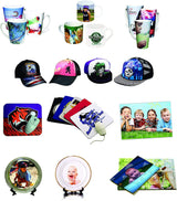 DAVACE Sublimation Printer 15x15in 5in1 Pro Heat Press CISS Blank Materials Combo Kit DAVACE