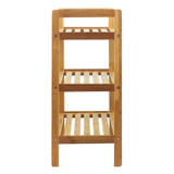 Oceanstar 3-Tier Bamboo Shoe Rack, Natural Oceanstar