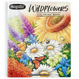 Crayola Wildflower Coloring Book (40 Pages), Premium Adult Coloring Pages, for Stress Relief and Relaxation, Gift for Adults Crayola