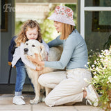 Framendino, 6 Pack Sublimation DIY Bucket Hats Blank Beach Fishing Caps White for Men Women Framendino