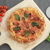 BakerStone Outdoor Pizza Oven, 12" Pizza Oven for Grill Top 5-sided Stone Baking Chamber with Wood Pizza Peel, Turning Peel For Backyard Patio Camping Barbecues, Basic Series BakerStone