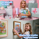 Elfew 4 Set Coloring Books for Teens & Kids 8-12, Stress Relieving & Therapeutic Coloring Book with 80 Cute Patterns, Anxiety Relief & Relaxation for Teens Adult Women