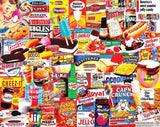 White Mountain Puzzles Things I Ate As A Kid Collage Puzzle - 1000 Piece Jigsaw Puzzle White Mountain