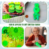 15 Rolls Glow in The Dark Yarn Luminous Knitting Crochet Yarn for Crocheting DIY Arts Glow in The Dark Party Supplies for DIY Arts Crafts Sewing, 820 yd Roll(Bright Color) Qunclay