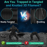 PLA 3D Printer Filament Bundle, 1.75mm 3D Printer Filament, Acurracy +/- 0.02mm, 250gX5 Spools, 1.25 Kg in Total, 5 Colors 3D Printer Filament Pack, No Clogging&Bubble, Fit for 3D Pen and FDM Printer LIZIHAO