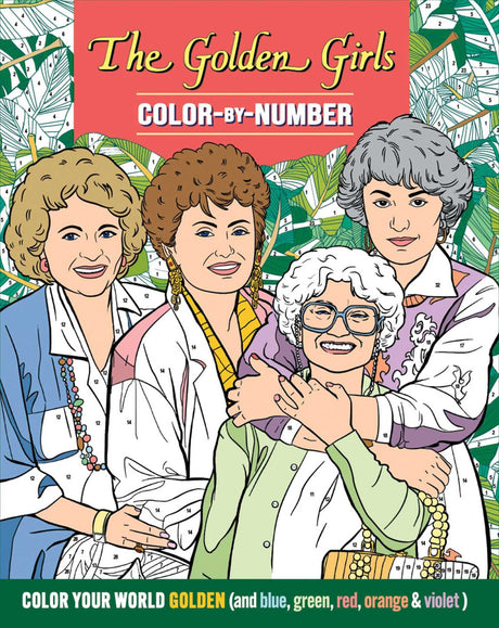 The Golden Girls Color-by-Number WoodArtSupply