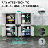 Metal Garage Storage Cabinet with 4 Wheels and 1 Drawer,Gray Rolling Garage Cabinet with Locking Doors and Adjustable Shelves,73" Mobile Tall Large Metal Storage Cabinet for Home,Office,Garage,Shop SISESOL