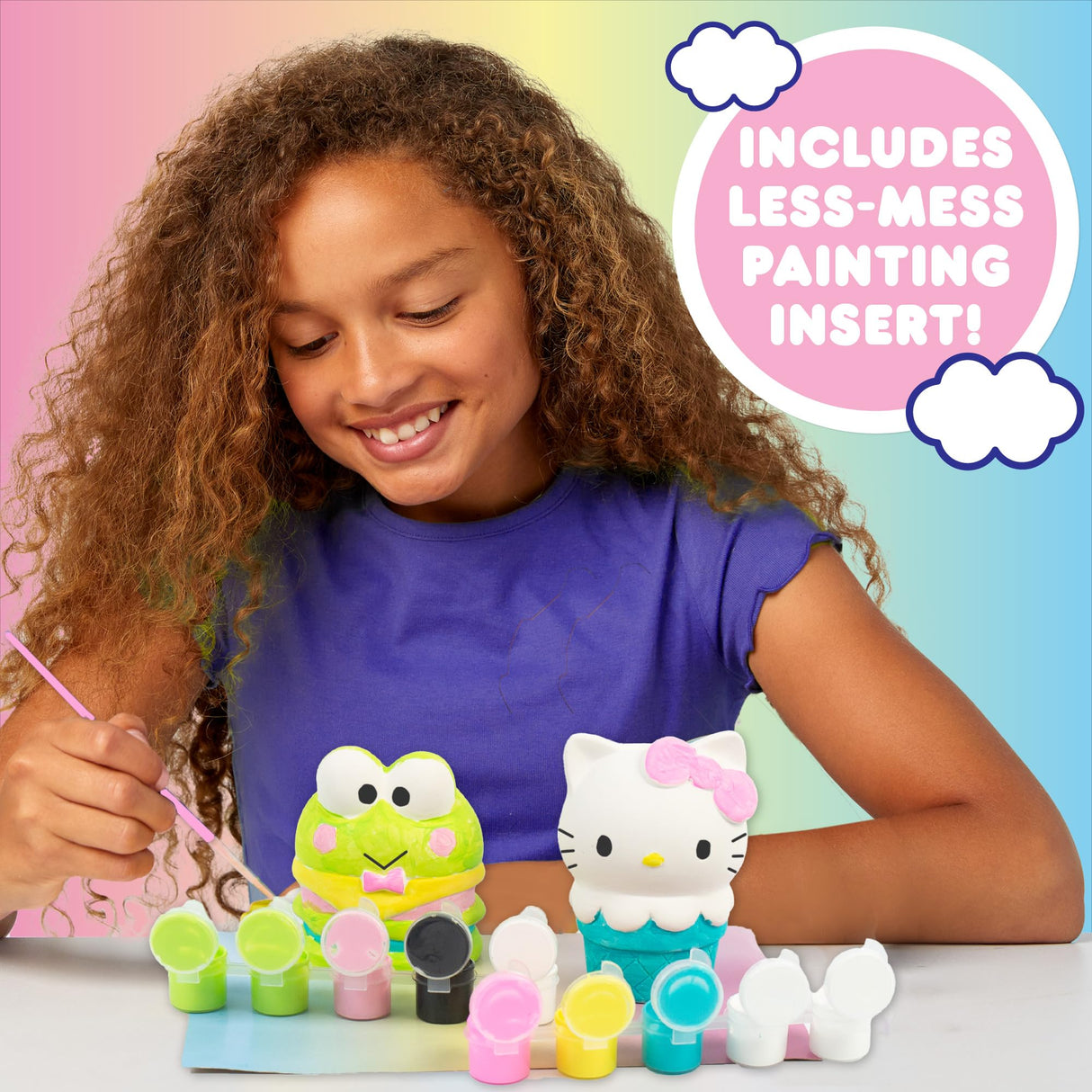 Horizon Group USA Sanrio Hello Kitty and Friends Paint Your Own Figurines Arts and Crafts Kit Horizon Group USA