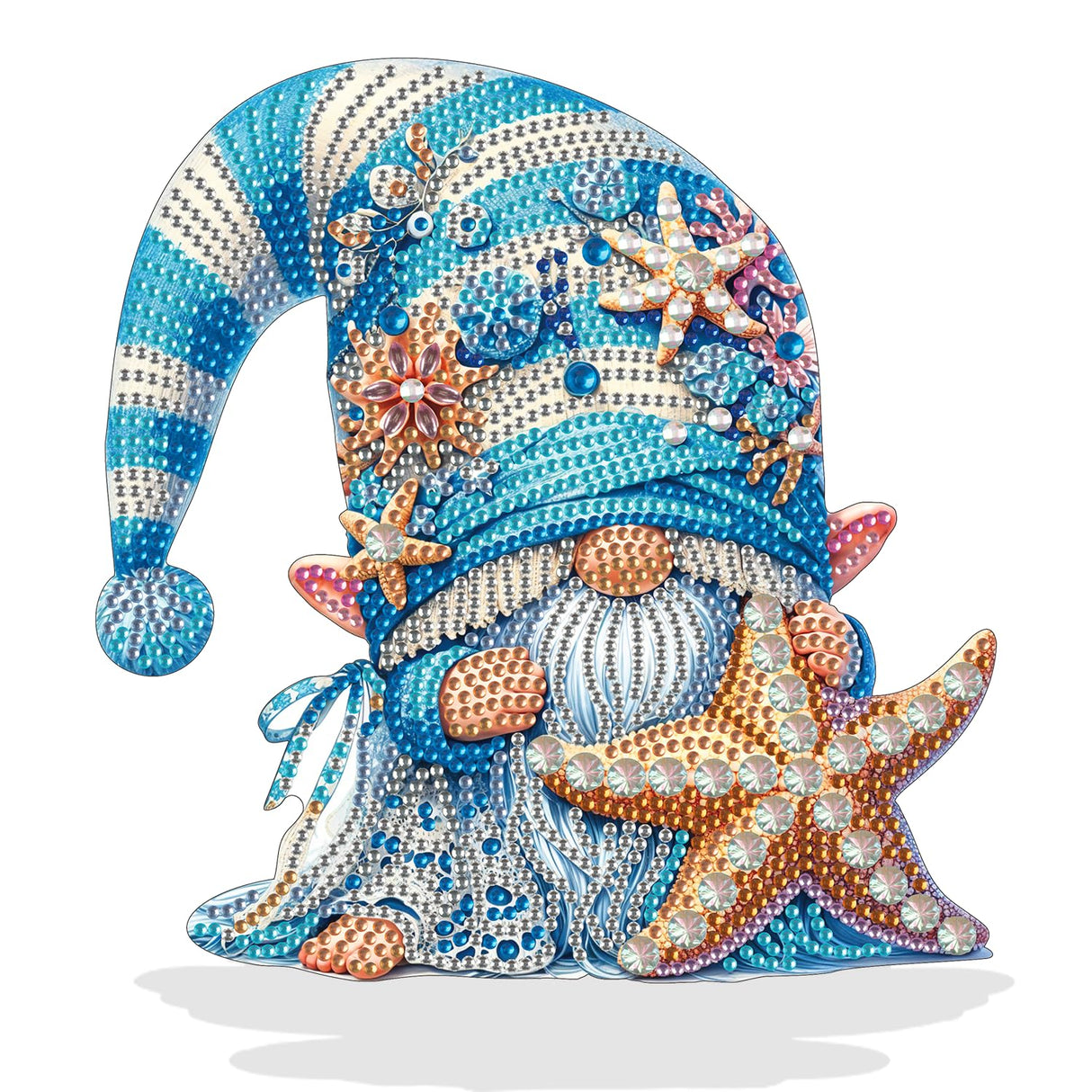 Gnome Tabletop Diamond Art Painting - DIY Diamond Art Kits for Adults Figurines Special Shaped Rhinestone Gem Art Statues, 5D Painting with Diamond Dots Sculpture Ornaments Kits Gifts for Beginner Baipisan