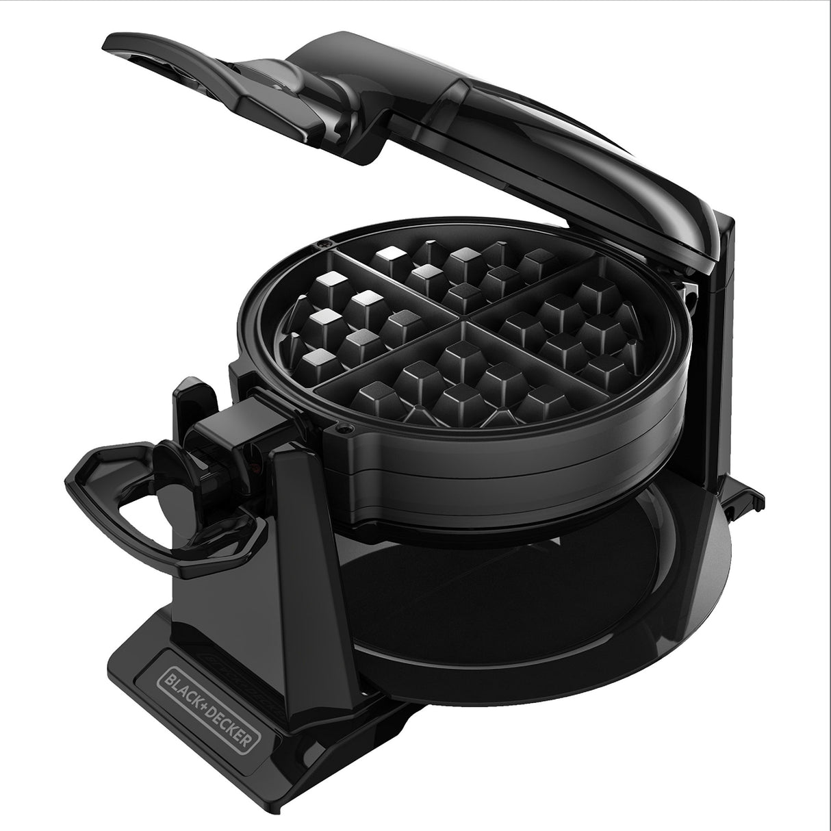 BLACK+DECKER Rotating Waffle Maker, Black, WMD200B BLACK+DECKER