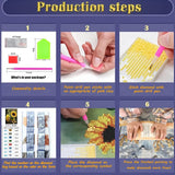 5D Diamond Art Kits for Adults,Christmas Couple Special Shape Diamond Painting Kits for Beginners, Winter Hot Springs DIY Crystal Diamond Dots Gem Art Craft for Home Decor 11.8x11.8 Inch Acelii