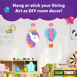 Skillmatics String Art Activity - Unicorn Magic, Mess-Free Art for Kids, Craft Kits & Supplies, DIY Decor & Creative Activity, Gifts for Girls & Boys Ages 6, 7, 8, 9, 10, 11, 12 Skillmatics