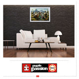 Educa - Fierce Dinosaurs - 1000 Piece Jigsaw Puzzle - Puzzle Glue Included - Completed Image Measures 26.77" x 18.9" - Ages 14+ (19924) Educa