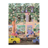 Spring Street 1000 Piece Puzzle in a Square Box from Galison - 1000 Piece Puzzle for Adults, Beautiful Illustrations from Joy Laforme Galison