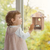 Window Bird House with Paint Kit Window Birdhouse Spy Birdhouse with Strong Suction Cups See Through Birdhouse for Kids My Spy Clear Birdhouse, Clear Birdhouse, Bird Nest, Craft Nuts for Nature Outdoor Animal Products