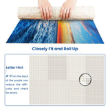 1000 Pieces Wooden Jigsaw Puzzle for Adults, Family or Elderly, Hawaiian Sunset Beach Puzzles, Art Home Decor DIY Funny Parent-Child Educational Game Toy Sunset Puzzle Gift for Mom, Wife, Friend najiaxiaowu