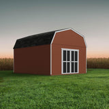 Handy Home Products Hudson 12x16 Do-it-Yourself Wooden Storage Shed Brown Handy Home Products