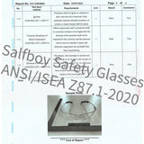Salfboy 10 Pack Clear Safety Glasses with ANSI Z87.1 Scratch Resistant Eyewear for Women Man Lab Goggles Eye Protection Salfboy