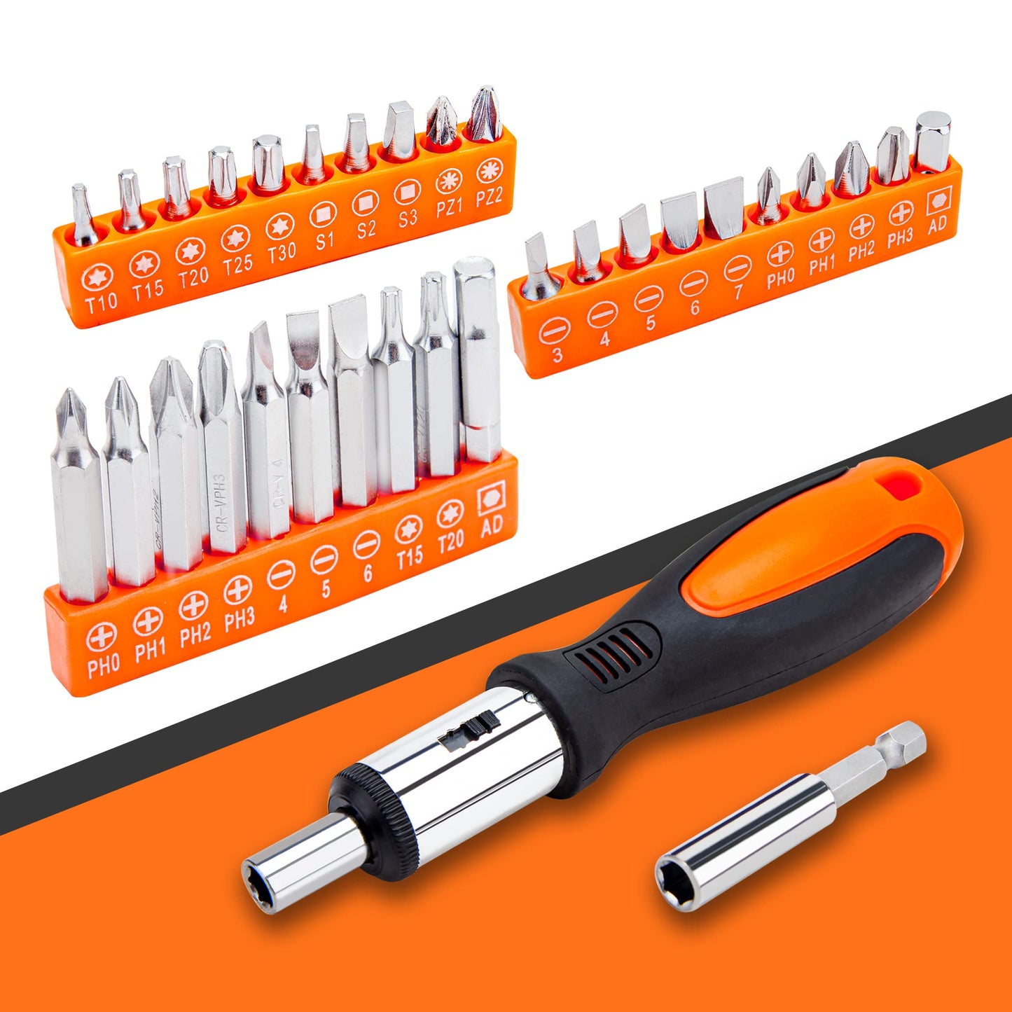 CARTMAN 238 Piece Socket Wrench Auto Repair Tool Combination Package Mixed General Household Hand Tool Set Tool Kit with Plastic Toolbox Storage Case - WoodArtSupply