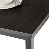 ZINUS Louis Modern Studio Collection Soho Dining Table with Two Benches (3 piece set) - Espresso Zinus