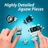 Wrebbit3D - Harry Potter – Flying Ford Anglia Mini 3D Puzzle for Teens and Adults | 130 Real Jigsaw Puzzle Pieces | Not Just an Ordinary Model Kit for Adults | Great Gift for Harry Potter Fans Wrebbit