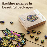 Crafthub Harry Potter Wooden Puzzles for Adults – A3 Size with 201 Pieces Wood Puzzles – Fine Oddities – Jigsaw Puzzles with Unique Shapes – 10.8" x 13" CRAFTHUB