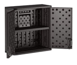 Suncast Commercial Wall Cabinet Blow Molded, Dark Gray Suncast Commercial