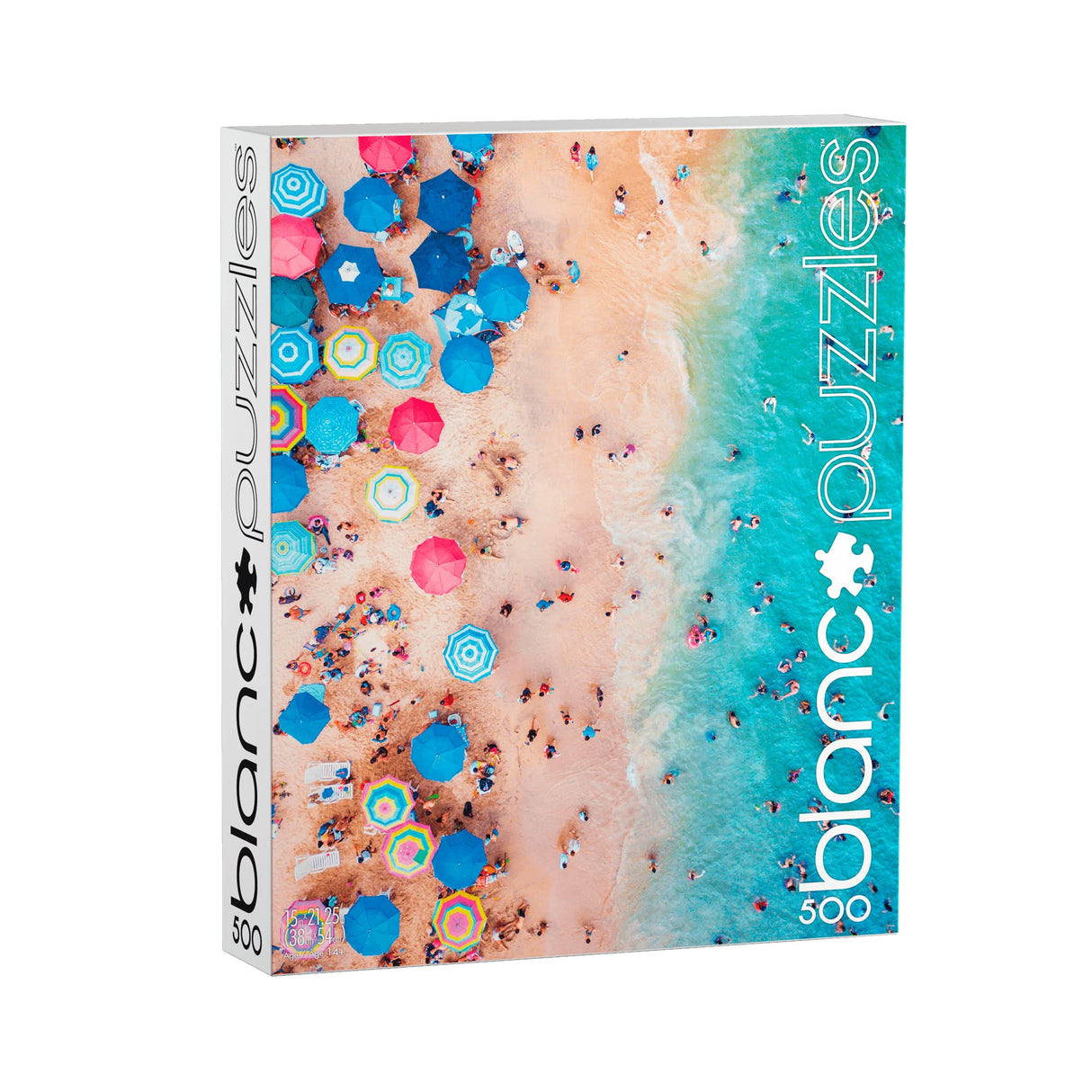 Buffalo Games - blanc - Day at The Beach, Mexico - 500 Piece Jigsaw Puzzle , White Blanc