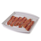 Progressive International Prep Solutions Microwavable Bacon Grill, White, 1 Piece Progressive International