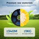 FLASHFORGE Rapid PLA Filament 1.75mm +/- 0.02mm Burnt Titanium & Nebula Purple Gradient, Max 500mm/s High Speed Printing, 3D Printer Filament 1kg(2.2lbs), Changing Colors with Light FLASHFORGE