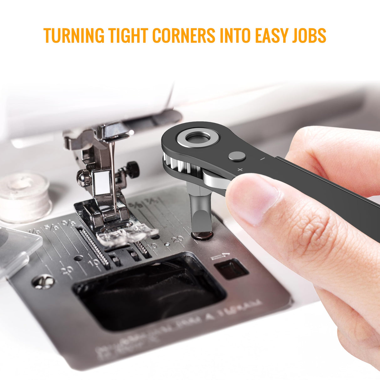 Right Angle Screwdriver Mens Gifts - 90 Degree Offset Ratcheting Screwdriver Pocket Mini Low Profile Ratchet Wrench Bit Socket Set for Tight Space Cool Gadgets EDC Gear Tool Stocking Stuffers for Men POCIONE