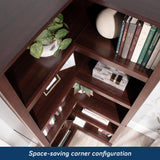 Sauder Miscellaneous Storage Bookcase, Select Cherry Finish Sauder