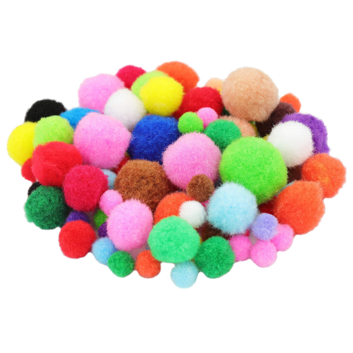 862 Pieces Kids Art & Craft Supplies Set DIY Activities & Parties Pipe Cleaners Craft Set 200 Pcs Pipe Cleaners 454 Pcs Pom Poms 208 Pcs Wiggle Eyes Self Adhesive1 PenVinoo