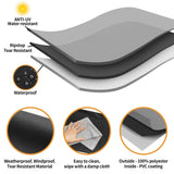 NEXCOVER Grill Cover, BBQ Cover 55 inch,Waterproof BBQ Grill Cover,Fade Resistant Gas Grill Cover, Barbecue Grill Covers, Fits Grill of Weber, Brinkmann, Nexgrill, Black Grill Cover for Outdoor Grill. NEXCOVER