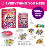 Doctor Jupiter Princess Toys Jewelry Making Kit for Kids Ages 6+ | Arts & Crafts for 6-12 Year Olds | Charm Bracelets, Necklace Making Kit for Girls | Birthday Gifts Doctor Jupiter
