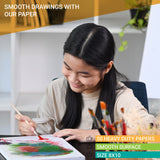 Watercolor Paint Set for Kids 16 Vivid Watercolor Paint Mixing Palette, Paper Pad and 8 Brushes, Water Color Painting Kids and Adult Beginner Supplies The Mega Deals