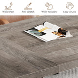 Tribesigns 6FT Conference Table, 70.9" L x 31.5" W Meeting Table for 6, Rectangular Seminar Table Boardroom Table for Office Meeting Conference Room Tribesigns