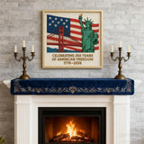 RTYUIHN DIY Diamond Painting Kit- Celebrating 250 Years of American Freedom (1776-2026) for Home, Office and Cultural Space Decoration Artwork-Not Included Frame RTYUIHN