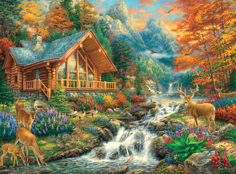 Buffalo Games - Alpine Serenity - 1000 Piece Jigsaw Puzzle with Hidden Images Buffalo Games