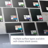 Canson Artist Series Mixed Media Book, Side Wire Bound, 7x10 inches, 40 Sheets - Lay Flat Art Notebook for Painting, Sketching, Drawing Canson