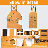 Strong Hammer Tool Aprons,Woodworking Apron,Versatile Apron with Multiple Pockets - Perfect,Apron For Men Women,Kitchen Aprons For Women,M-XXXL Strong Hammer